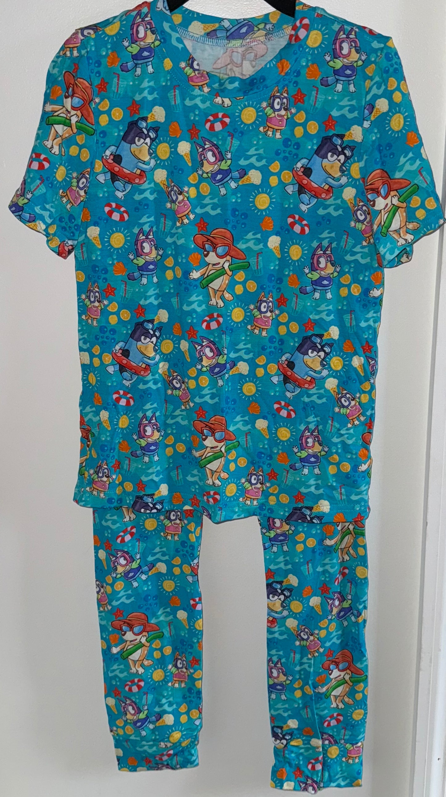 Bluey Bamboo Pants Set