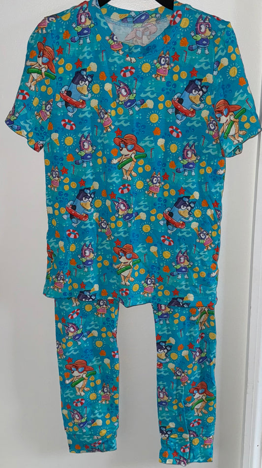 Bluey Bamboo Pants Set