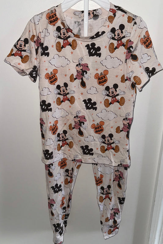 Minnie Halloween Bamboo Set